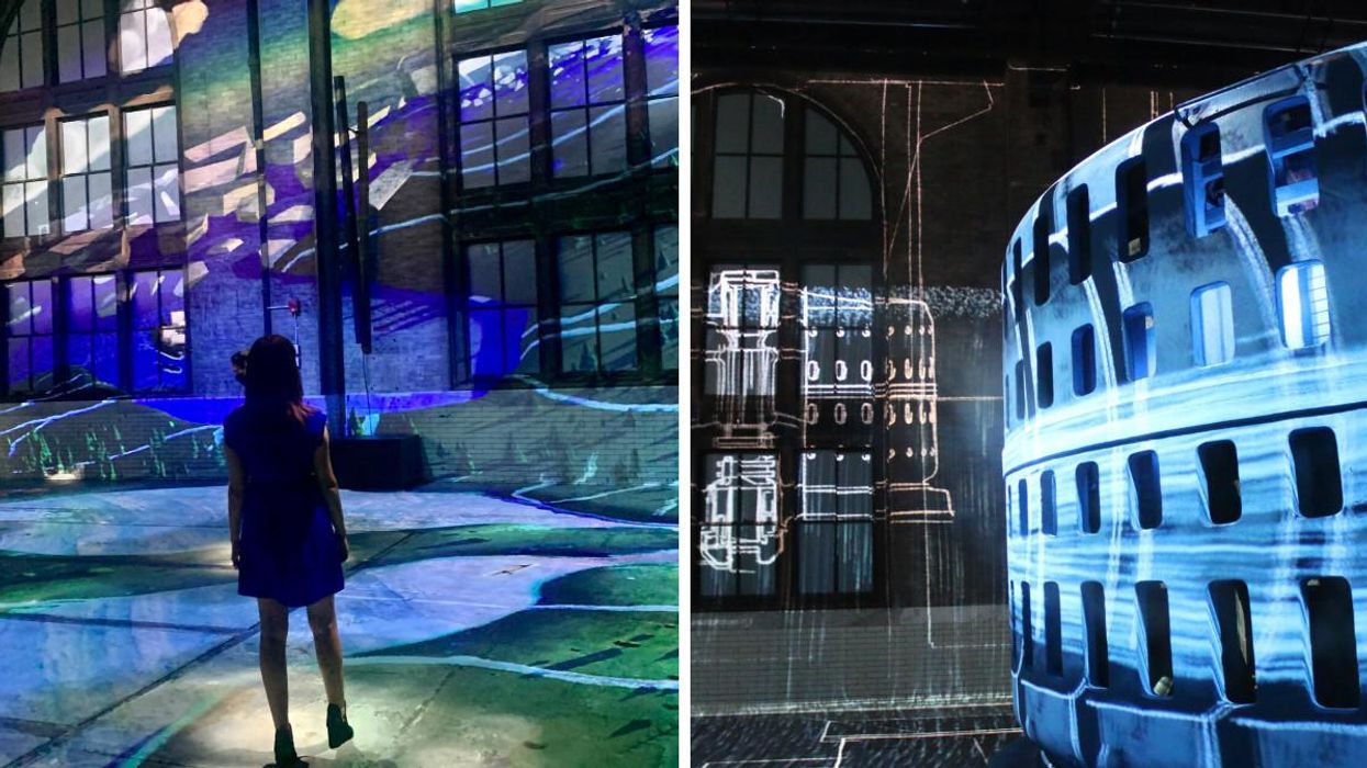 Niagara's Power Station Has Transformed Into A Stunning Light Show & Here's A First Look