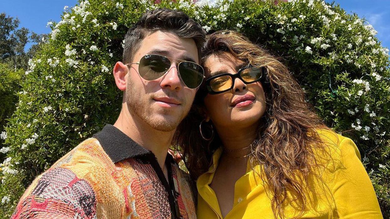 Nick Jonas and Priyanka Chopra.