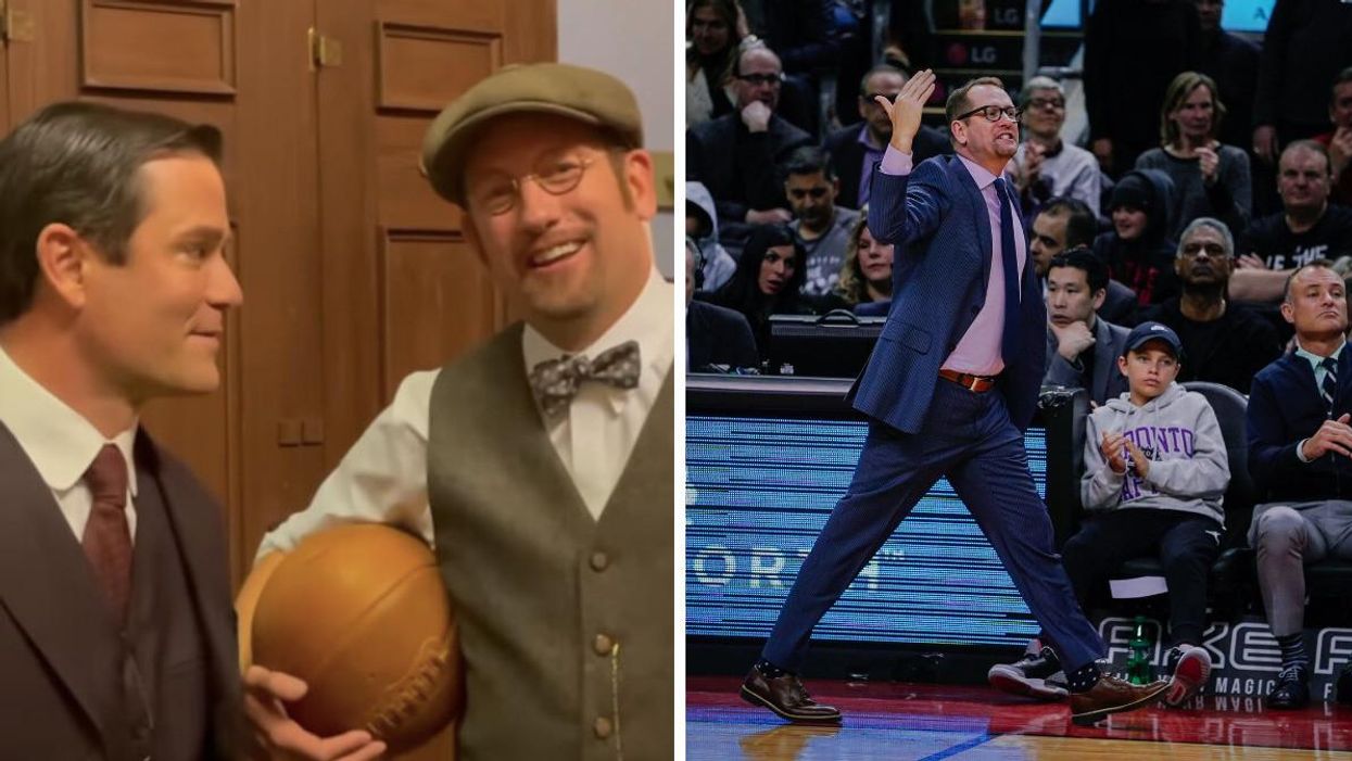 Nick Nurse Is Going To Be In 'Murdoch Mysteries' Next Week & His Outfit Is Everything