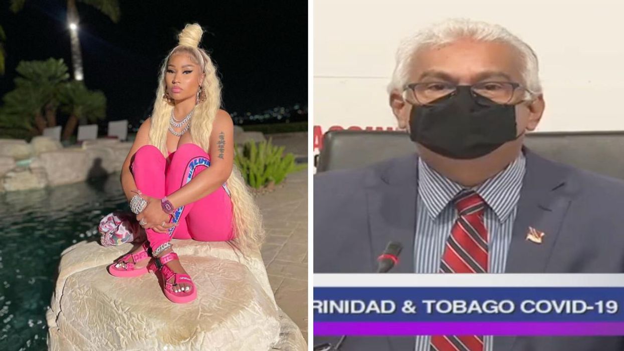 Nicki Minaj Got Called Out By Trinidad And Tobago's Health Minister After Her Testicle Tweet