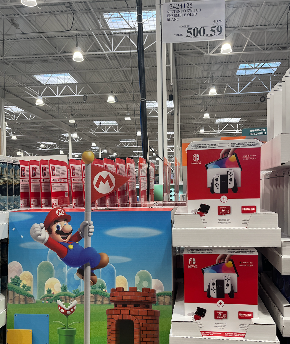 Nintendo Switch au Costco.