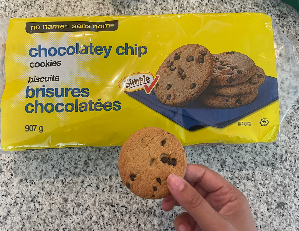 No Name Chocolatey ChIp Cookies.