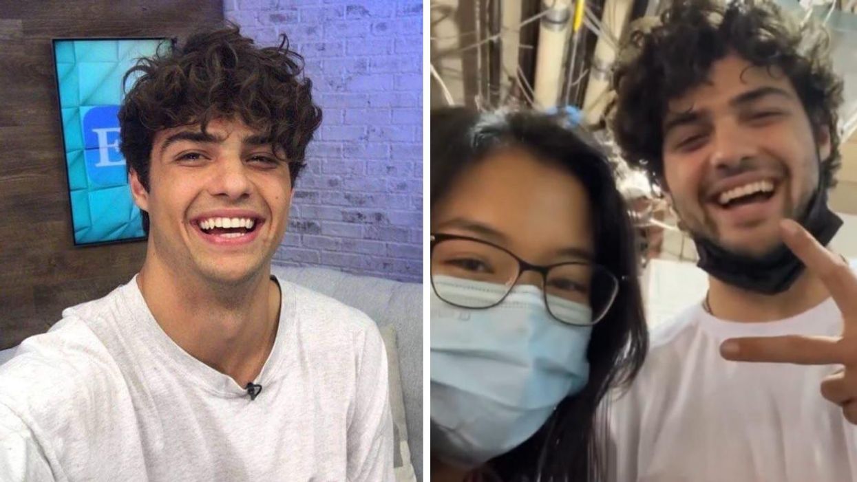 Noah Centineo est à Montréal pour un tournage et prend des selfies avec les fans (PHOTOS)