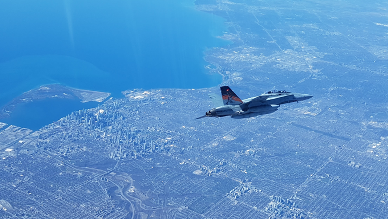 NORAD Toronto Training Drill Will Have Military Jets Flying Over The City Tomorrow