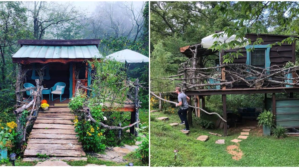 North Carolina Airbnb In Asheville Is An Enchanting Forest Getaway