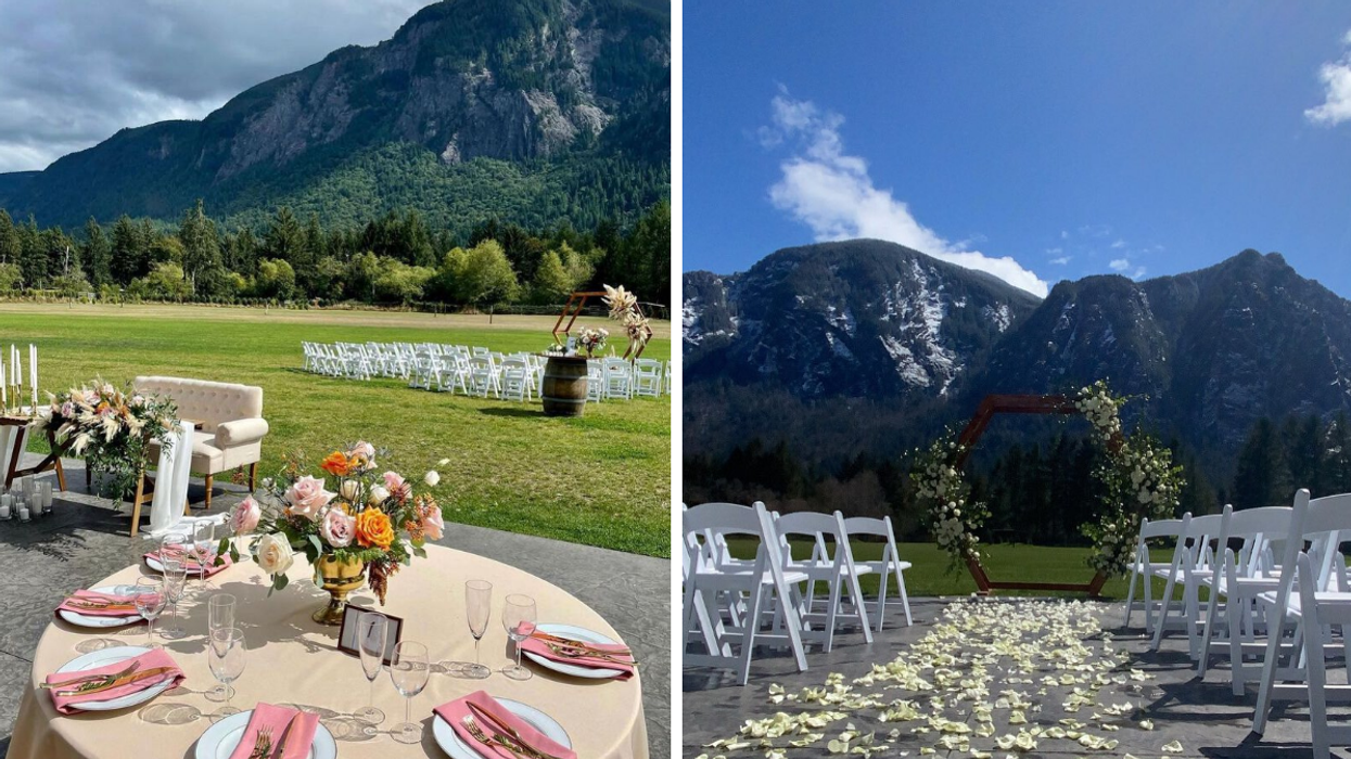 North Fork Farm. Right: The aisle at North Fork Farm.