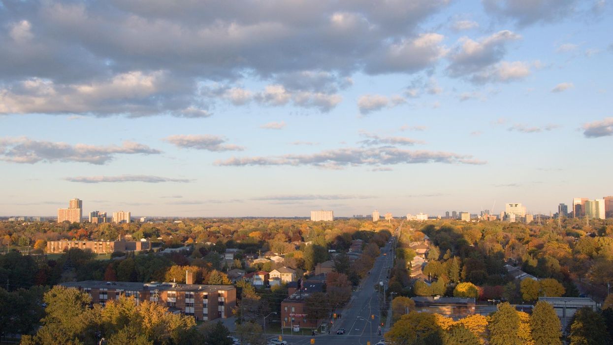 North York in the fall.