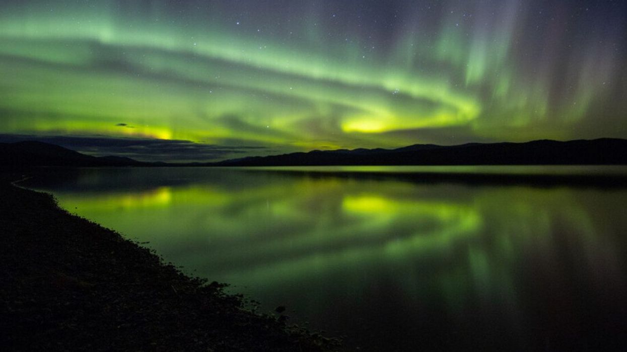 Northern lights in Canada.