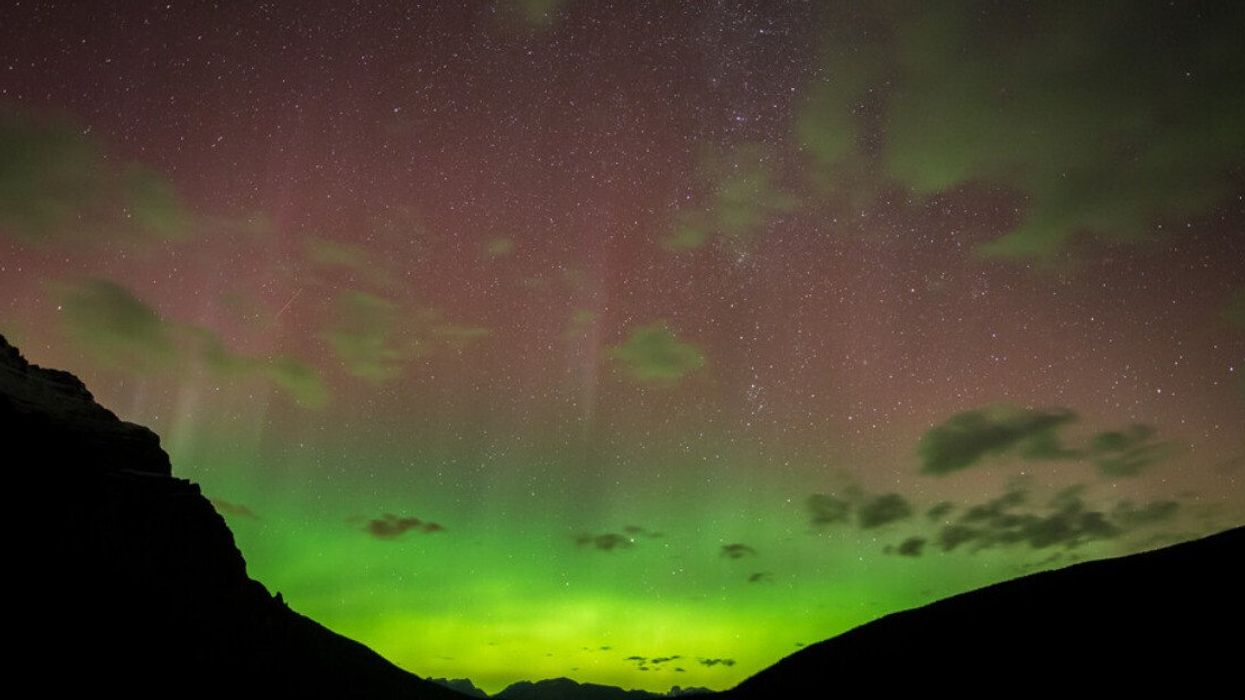 Northern lights in Canada.