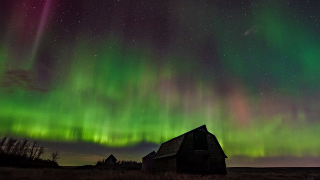 Northern lights over Alberta.