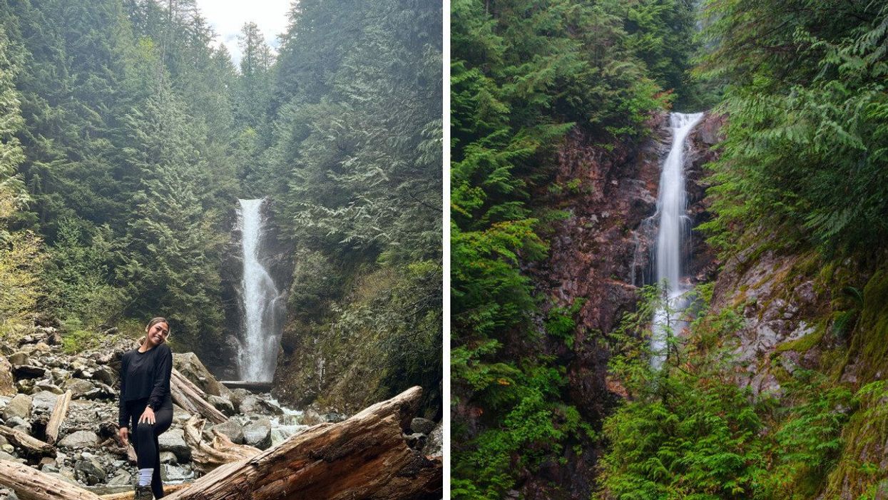 Norvan Falls in B.C.