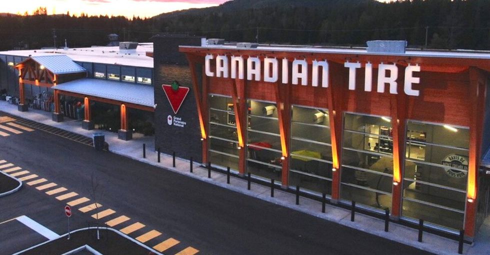 Nouveau Canadian Tire de Mont-Tremblant, juin 2023.