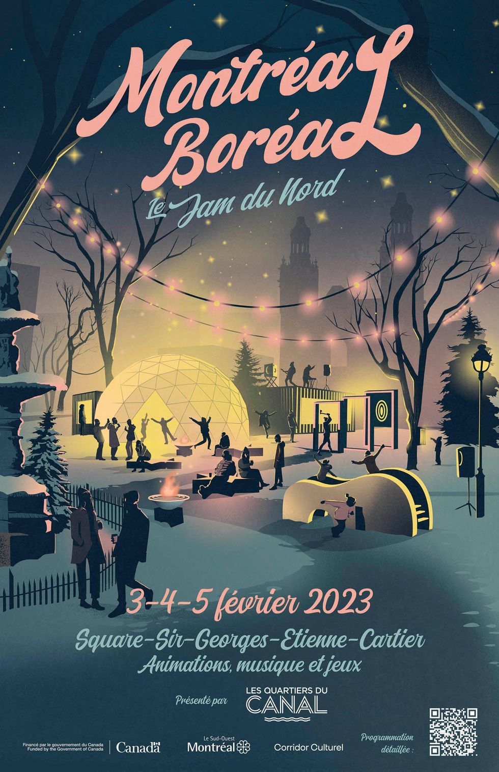 Nouveau festival en hiver \u00e0 Montr\u00e9al.