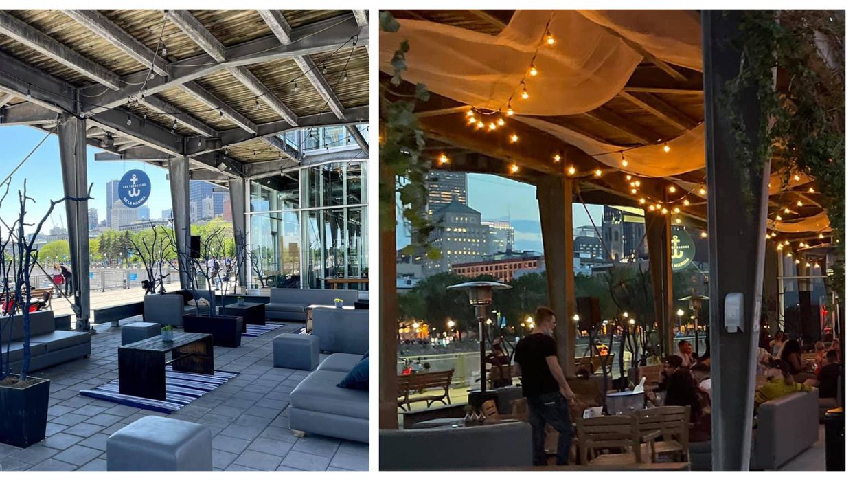 Nouveau resto à Montréal ? La Terrasse de la Marina au bord de l'eau a une vue WOW