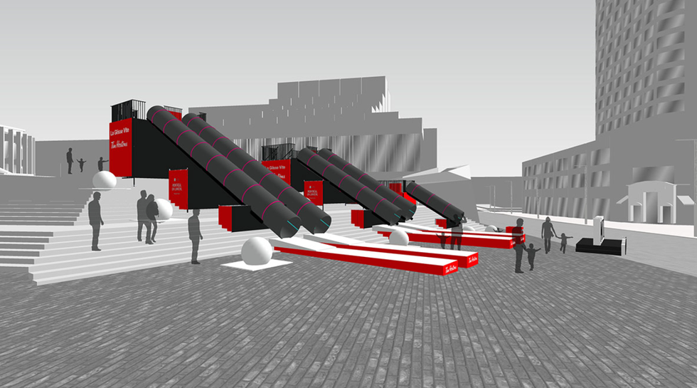 Nouvelles glissades Glisse Vite Tim Hortons \u00e0 Montr\u00e9al en Lumi\u00e8re.