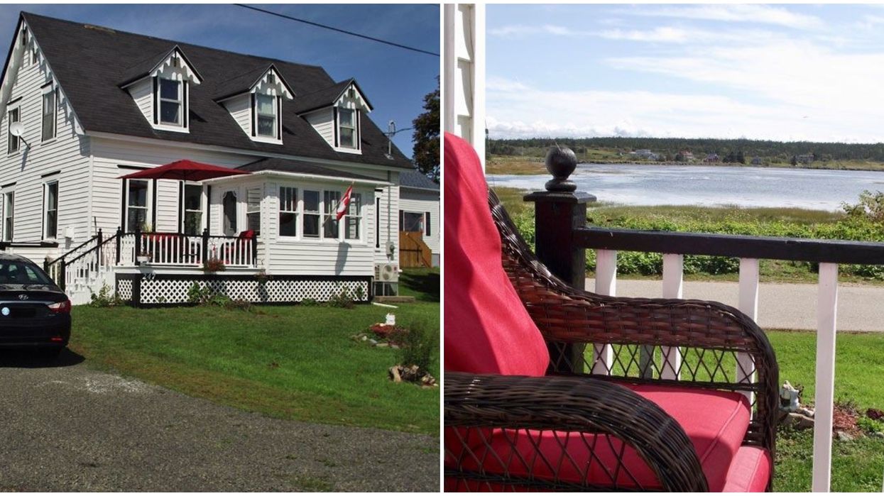 Nova Scotia House For Sale Has Classic Charm & Waterfront Views For $138K
