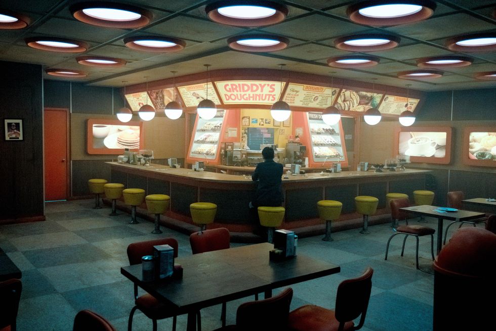 Number Five in Griddy's Doughnuts.