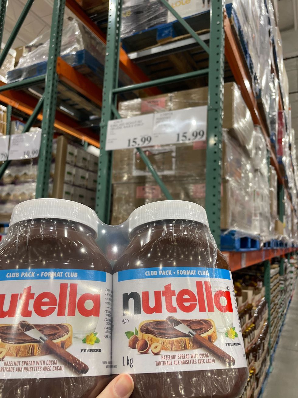 nutella at costco