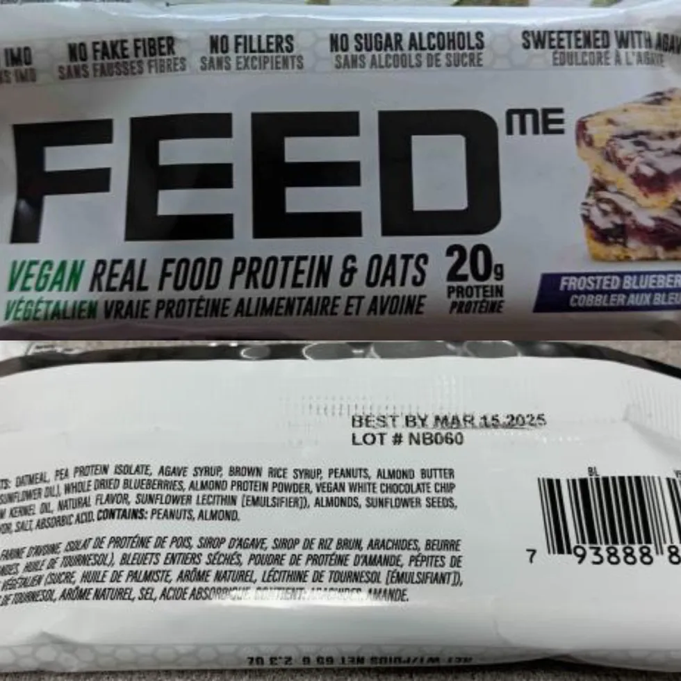 Nutrabolics brand Feed Me Vegan Real Food Protein & Oats