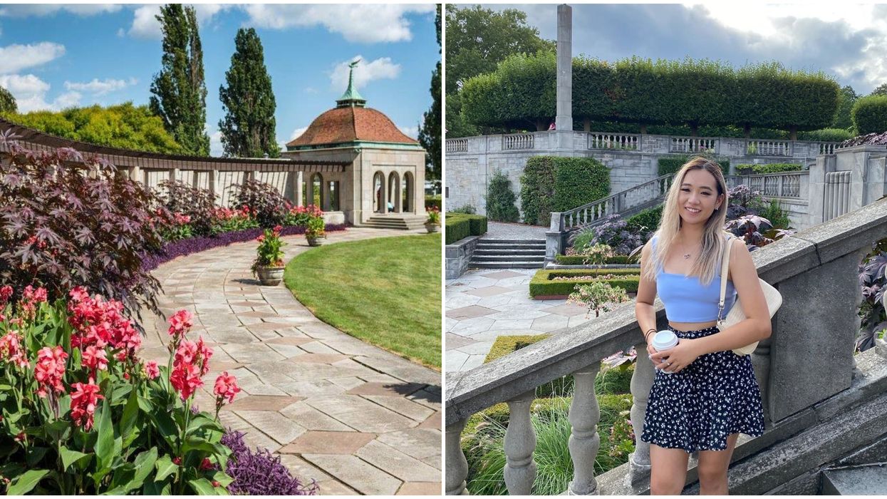 Oakes Garden Theatre Tucked Away In Niagara Falls Feels Like A Little Slice Of Italy