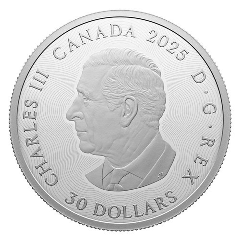 Obverse of the Zodiac Signs - 2 oz. Fine Silver Coin with effigy of King Charles III