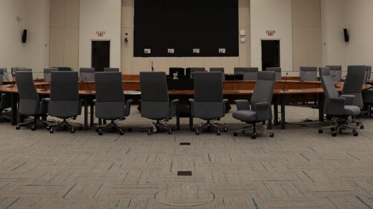 OCDSB meeting room.