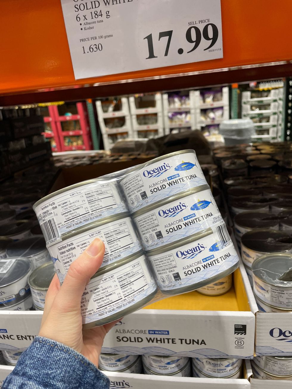 ocean's tuna at costco