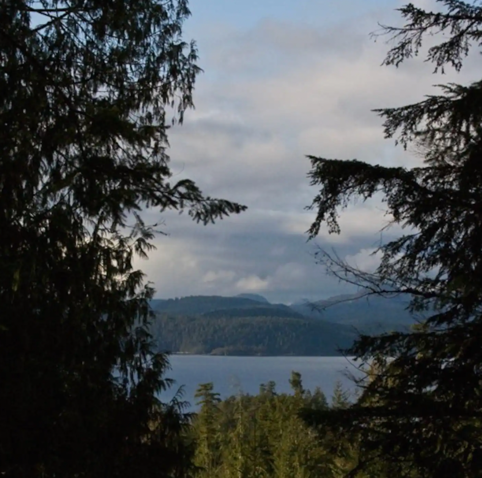 Ocean views from Airbnb.