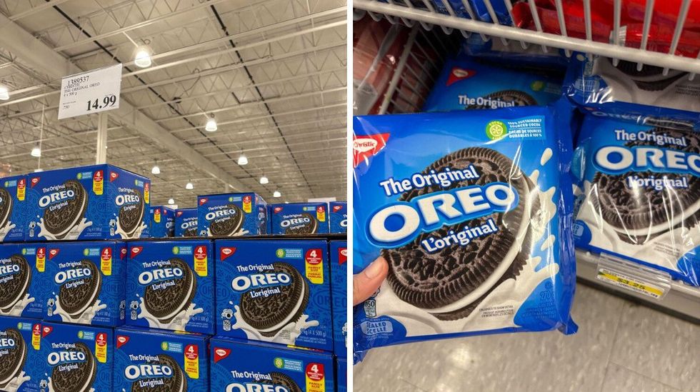oero cookies at costco and dollarama