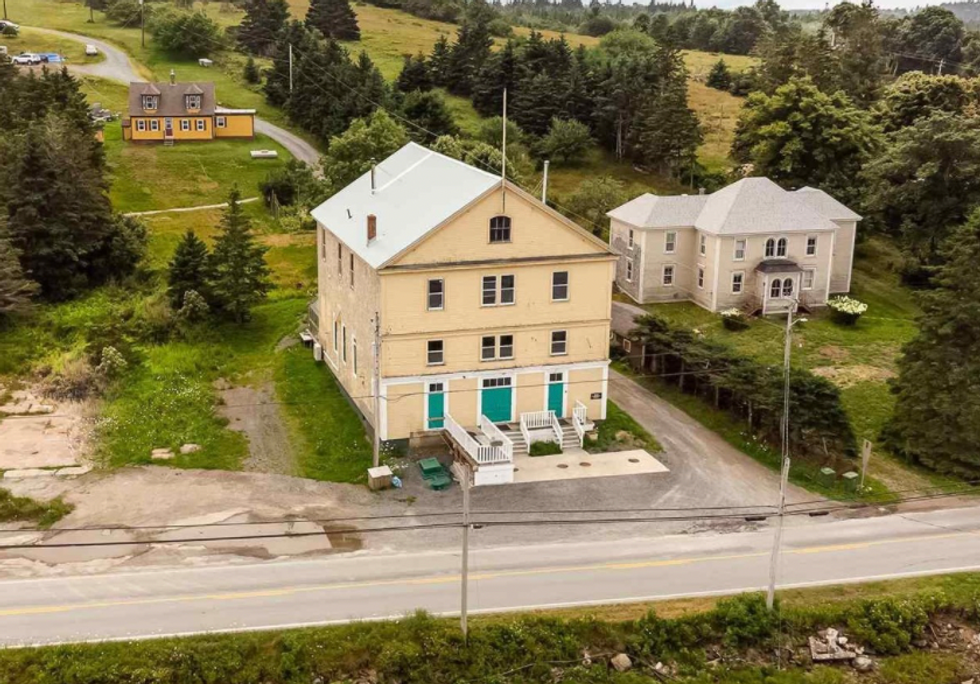 Old Confidence Lodge in Riverport, Nova Scotia.