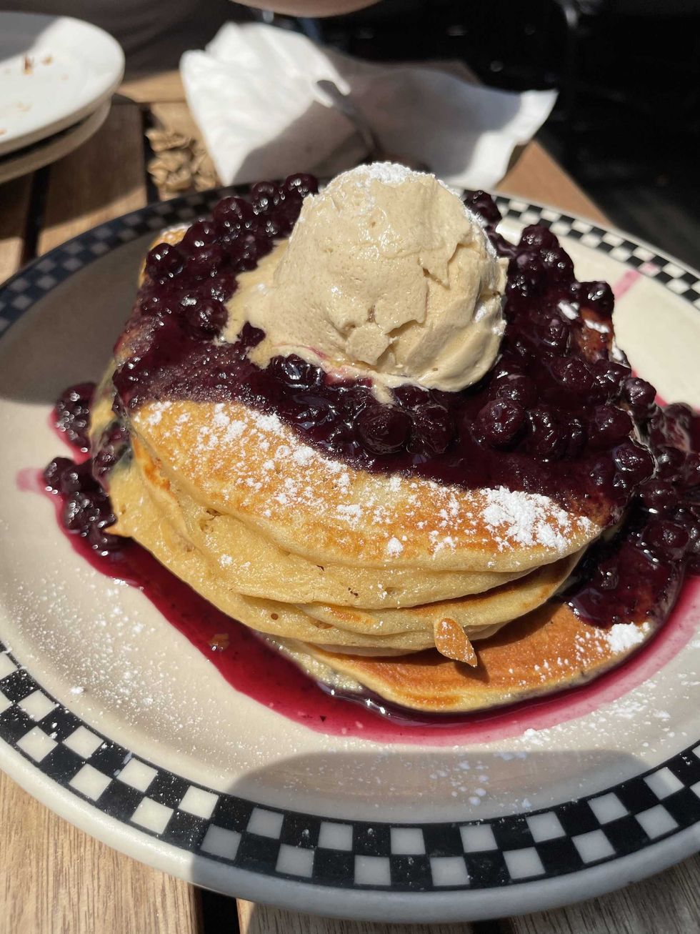 Old School Blueberry Hill Pancakes