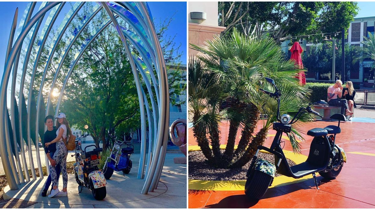 Old Town Scooters In Scottsdale Lets You Cruise Around The City In Style For Cheap