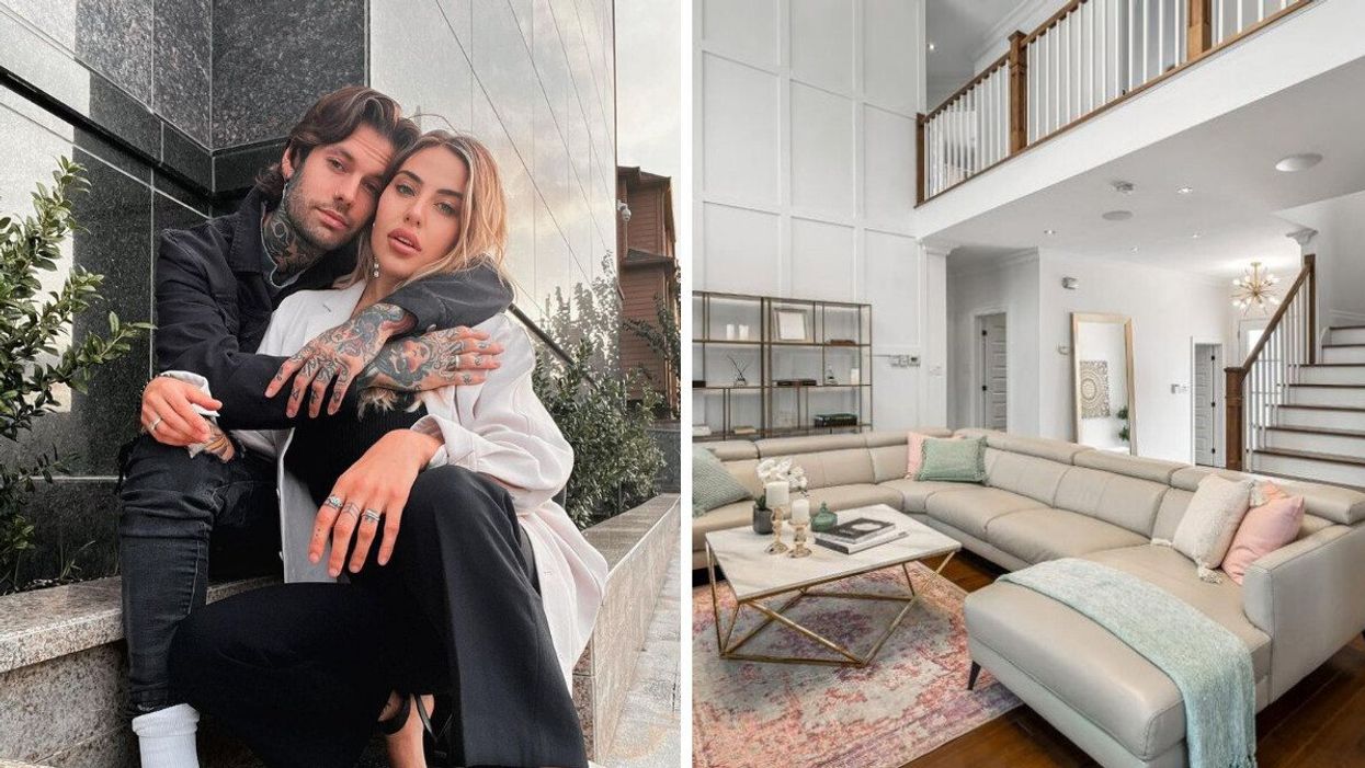 Oliver et Victoria Kult. Droite : Maison d'Oliver et Victoria Kult.