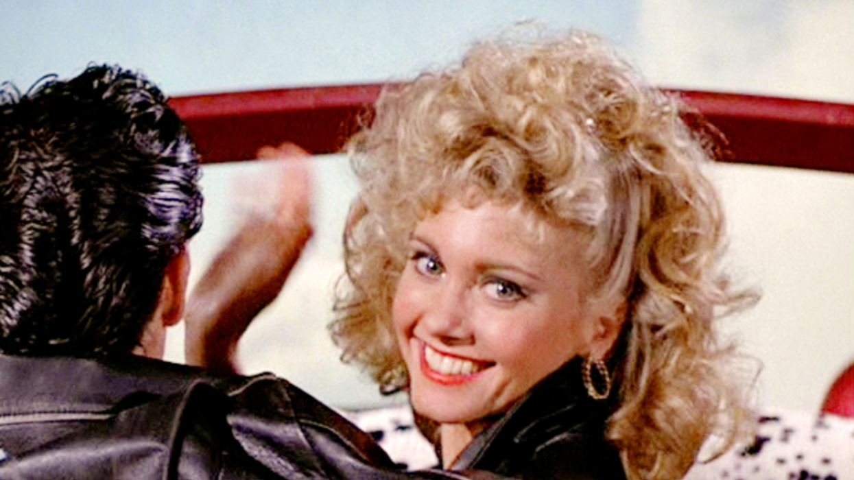 Olivia Newtown-John in Grease.