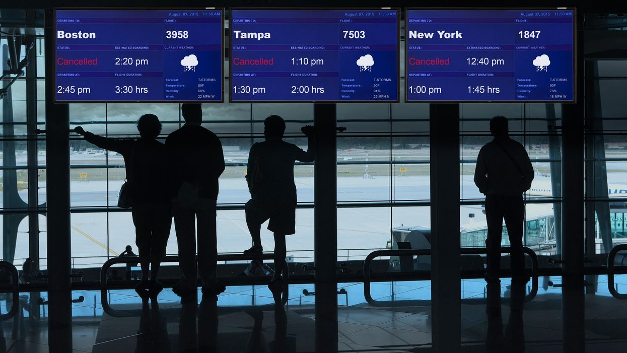 Omicron Is Forcing Airlines To Cancel Christmas Flights & Thousands Of People Are Grounded