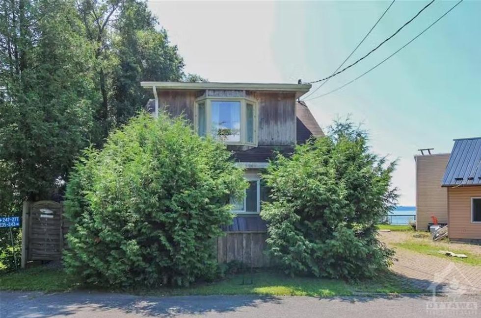 One home's exterior.