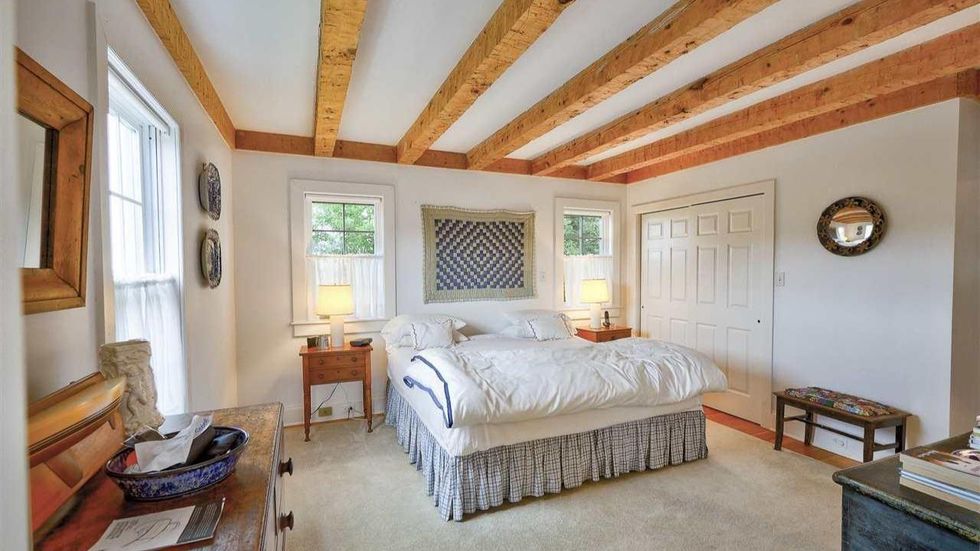 One of the bedrooms.