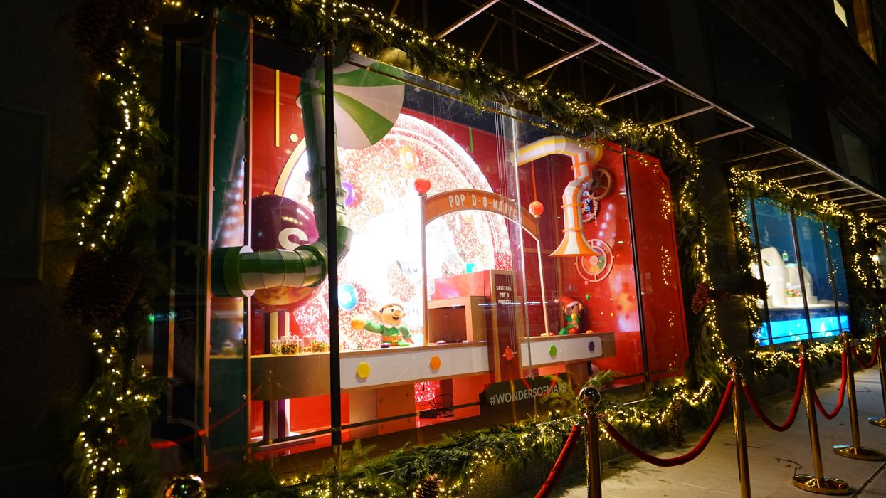 One of the window displays on Yonge and Queen Street, Toronto