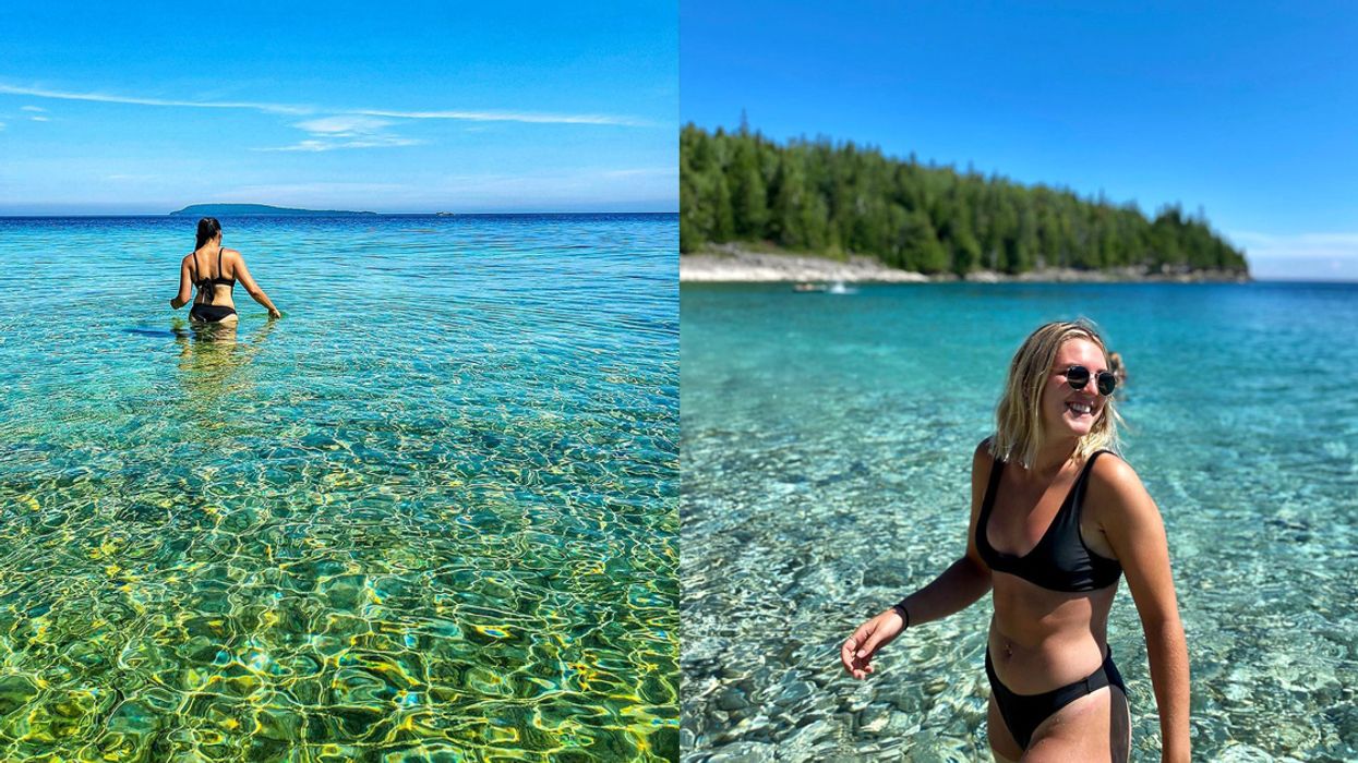 Ontario Beach With Turquoise Water Is Like A Trip To The Bahamas