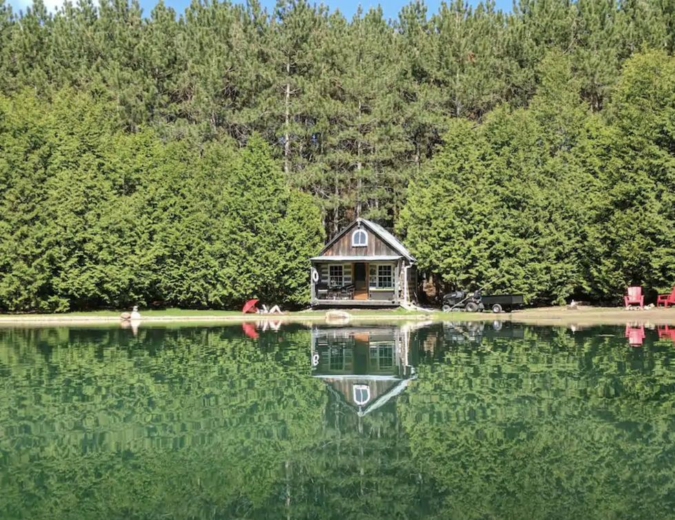 ontario cabin on private pond