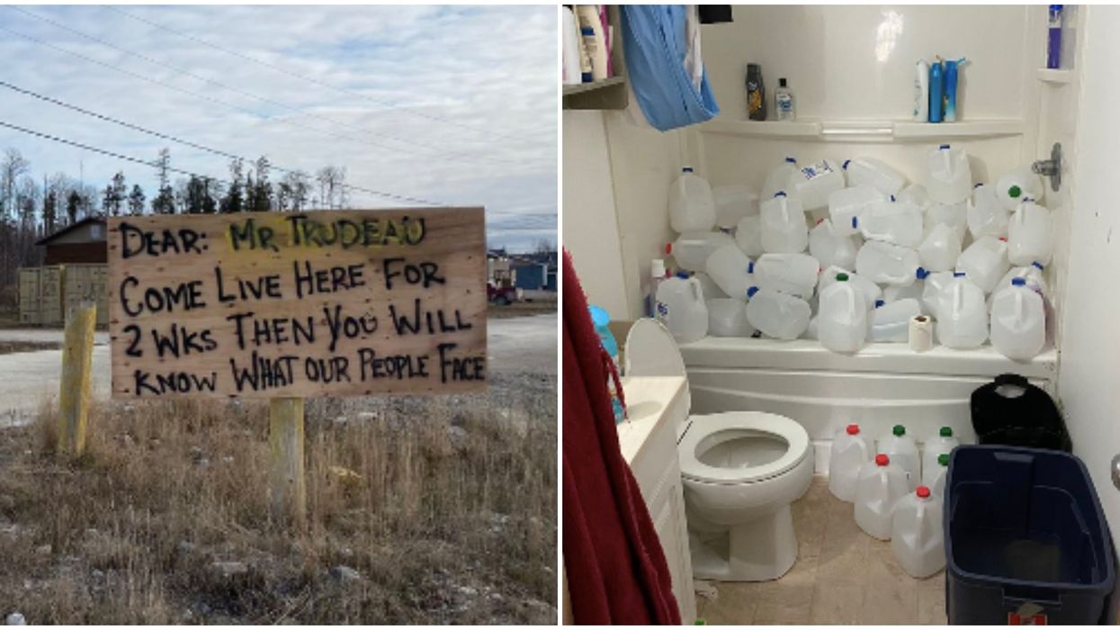 Ontario Community In Crisis Calls On Trudeau To Stay For 2 Weeks To See How They Live