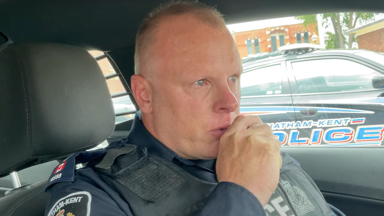 Ontario Cop Kept Pulling Drivers Over, But It Wasn't To Hand Out Tickets (VIDEO)