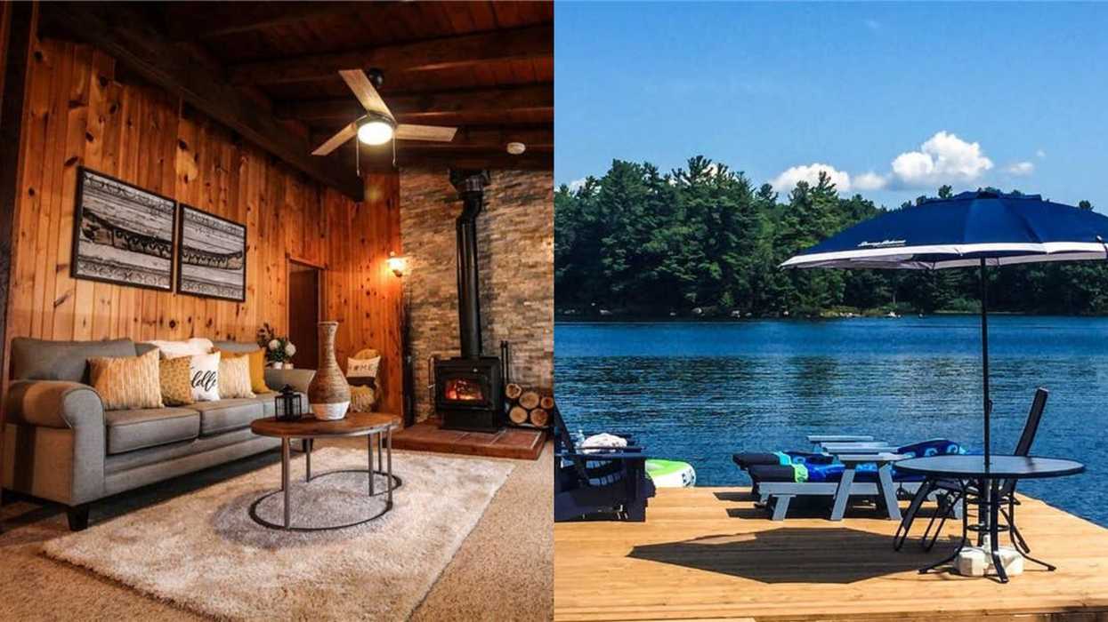 Ontario Cottage For Sale Comes With Its Own Staircase To A Lake