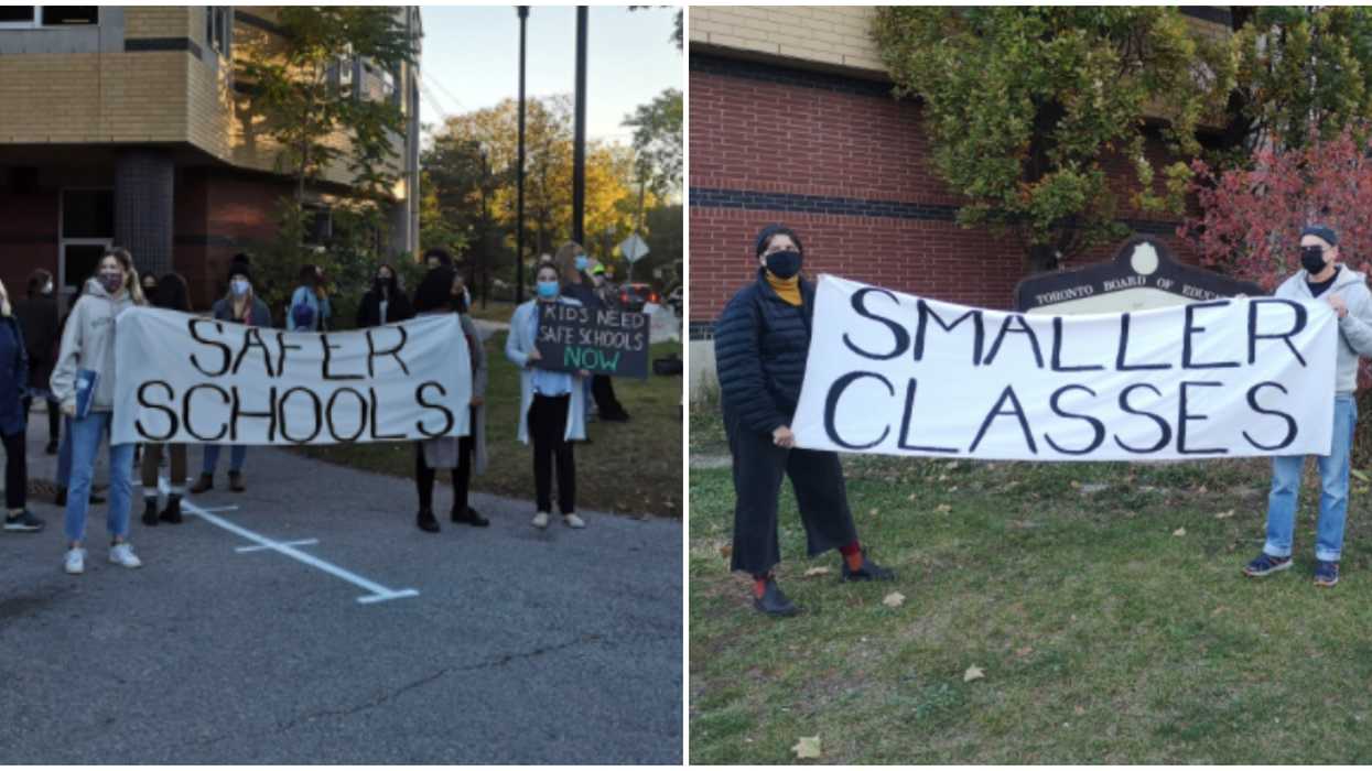 Ontario COVID-19 Cases In Schools Have Officially Passed 1,000 As Parents Protest In The Streets