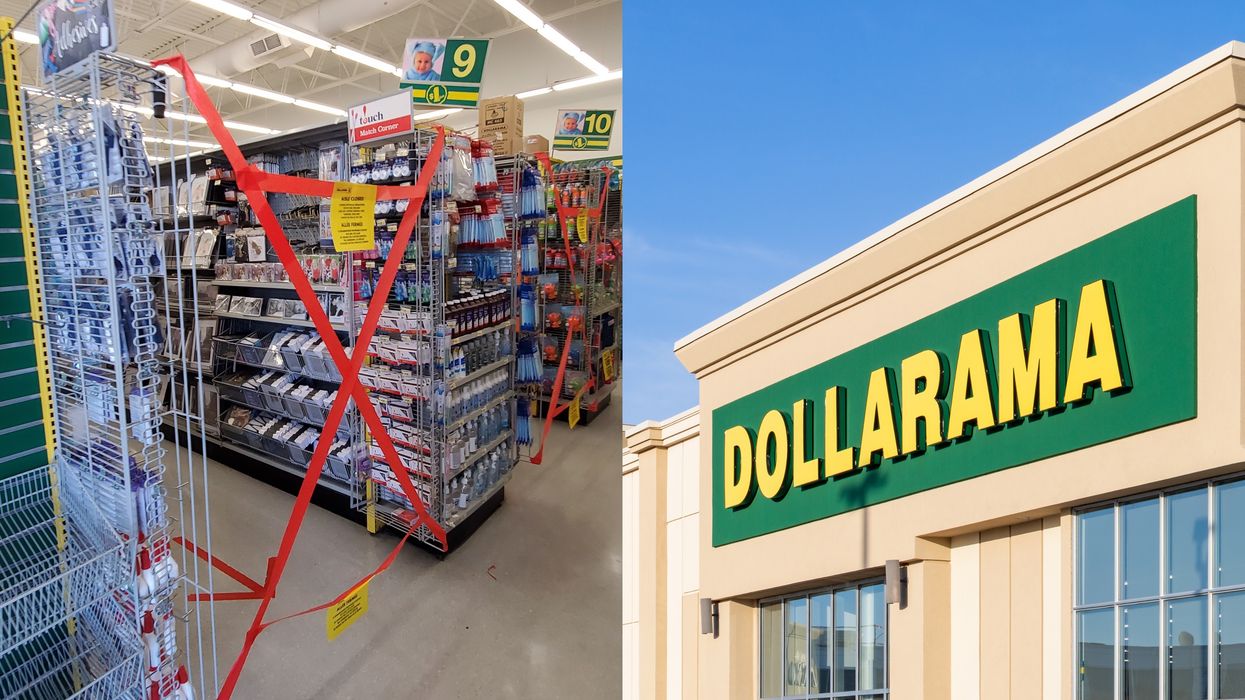 Ontario Dollaramas Have So Many Aisles Blocked Off RN (PHOTOS)