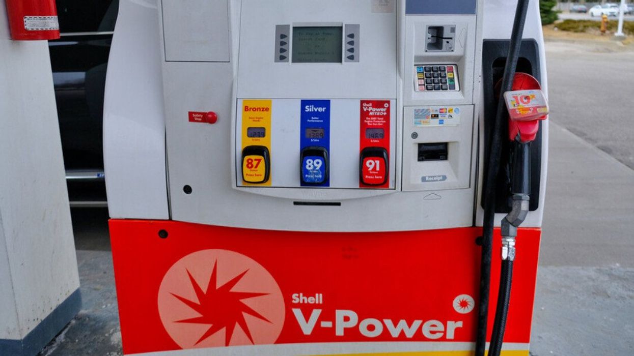 Ontario gas pumps.