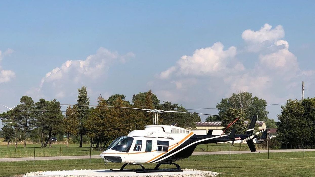 Ontario Helicopter Company Still Flies Travellers To US & They Are Booked Up This Month