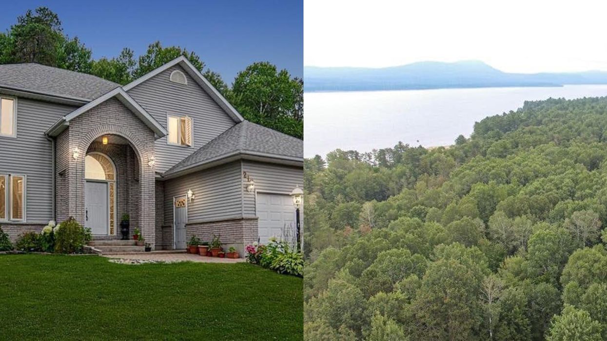 Ontario Home For Sale Has 17 Rooms & Is Right By The Beach