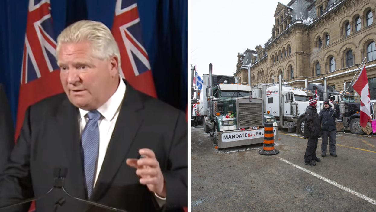 Ontario Is Going Into A State Of Emergency Because Of The Freedom Convoy Protest