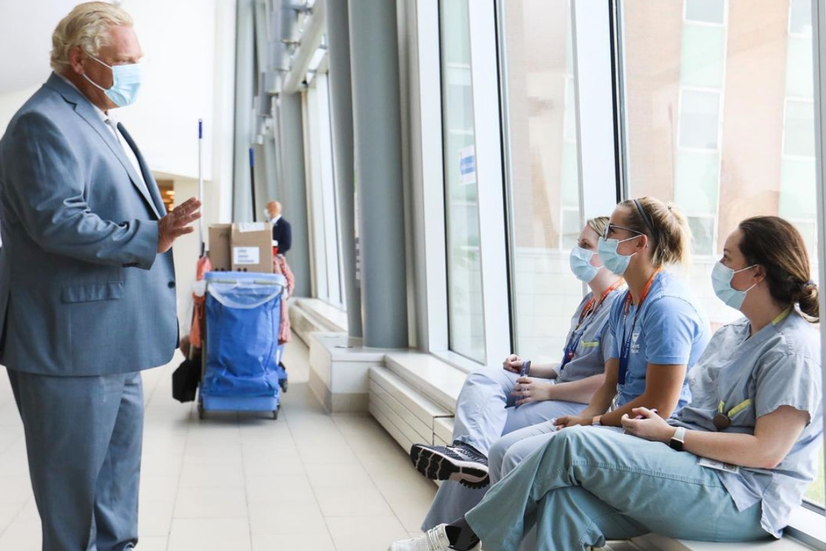 Ontario Is Not Going To Make COVID-19 Vaccines Mandatory For Hospital Workers